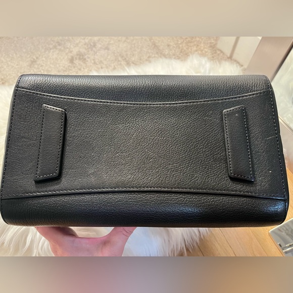 Givenchy Antigona Small Black Grained Leather Bag W/Silver Hardware - Picture 8 of 16